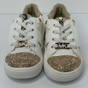 Michael Kors custom rhinestone sneakers